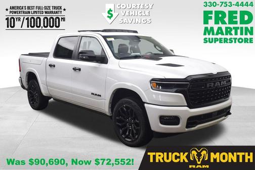 Bright White Clearcoat 2026 RAM 1500 Limited