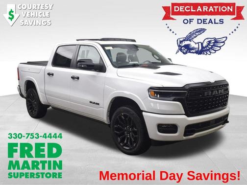 Bright White Clearcoat 2026 RAM 1500 Limited