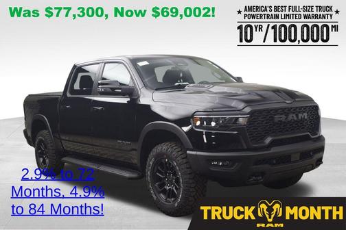 Diamond Black 2026 RAM 1500 Rebel