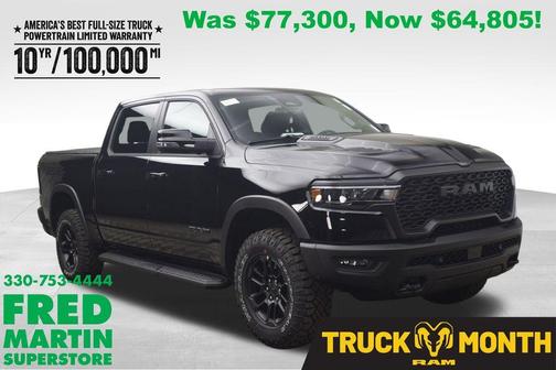 Diamond Black 2026 RAM 1500 Rebel