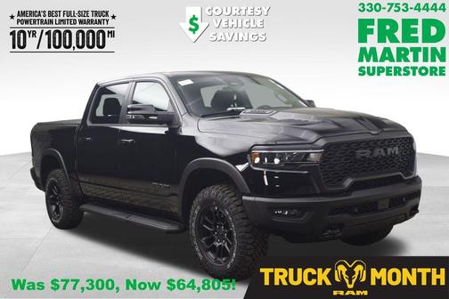 Diamond Black 2026 RAM 1500 Rebel