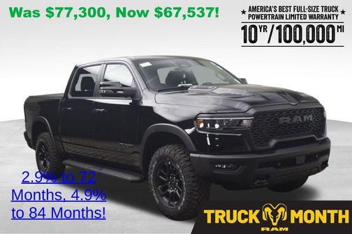 Diamond Black 2026 RAM 1500 Rebel