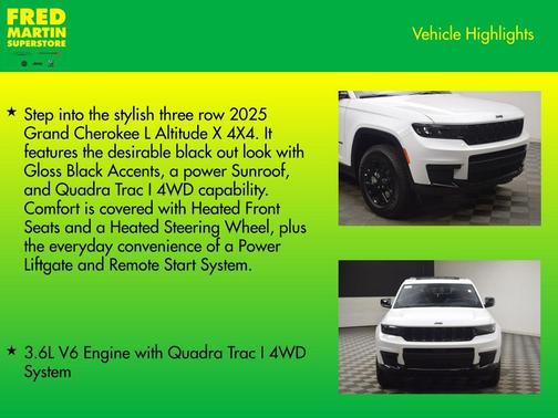 2025 Jeep Grand Cherokee L Laredo