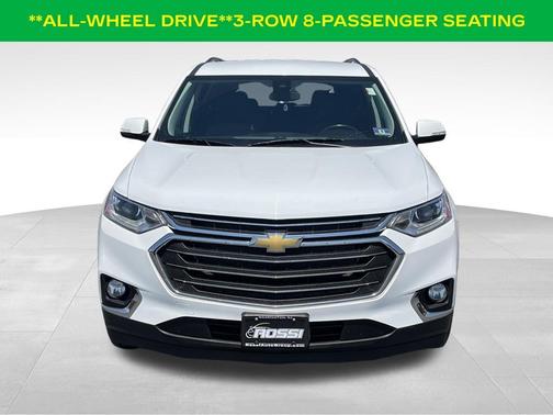 Summit White 2020 Chevrolet Traverse LT Cloth