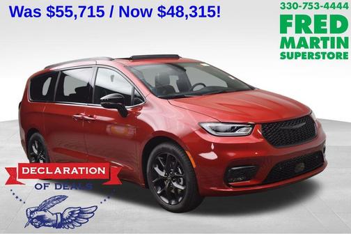 Red 2026 Chrysler Pacifica Limited