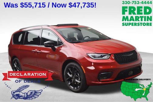 Red 2026 Chrysler Pacifica Limited