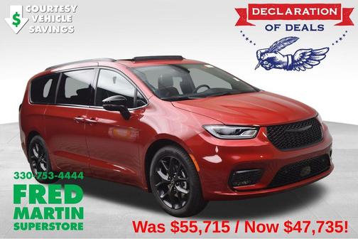 Red 2026 Chrysler Pacifica Limited