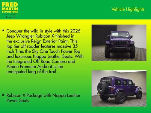 2026 Jeep Wrangler Rubicon
