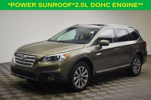 Wilderness Green Metallic 2017 Subaru Outback 2.5i Touring