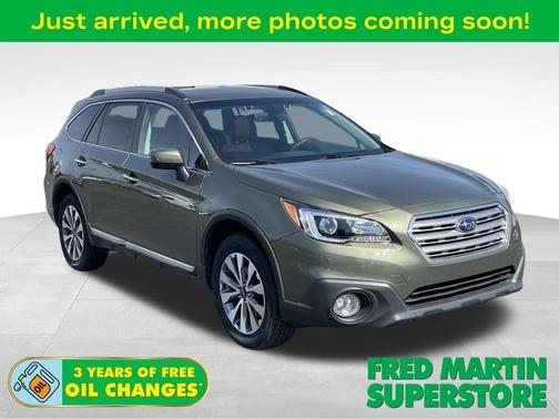 Wilderness Green Metallic 2017 Subaru Outback 2.5i Touring