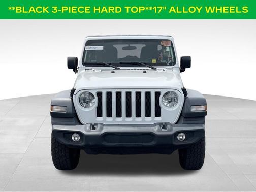 Bright White Clearcoat 2023 Jeep Wrangler Sport