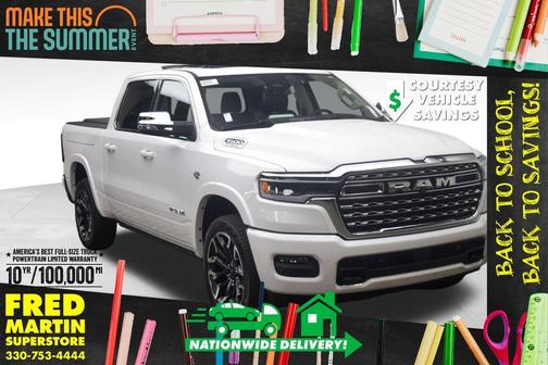 Bright White Clearcoat 2026 RAM 1500 Limited