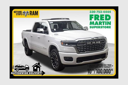 Bright White Clearcoat 2026 RAM 1500 Limited