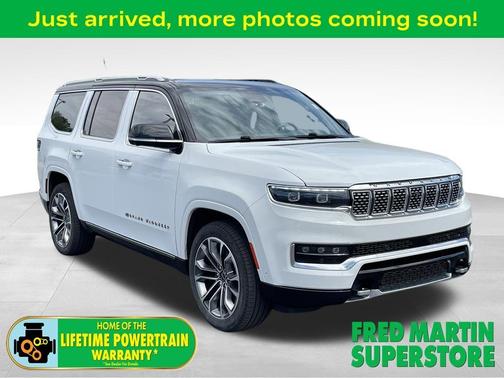 Bright White Clearcoat 2024 Jeep Grand Wagoneer Series III