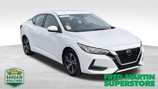 Cloud White 2023 Nissan Sentra SV