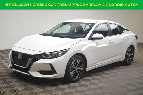 Cloud White 2023 Nissan Sentra SV