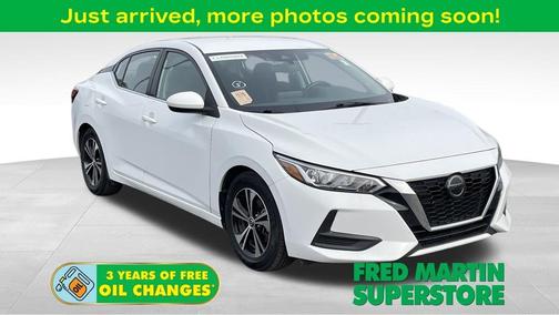 Cloud White 2023 Nissan Sentra SV
