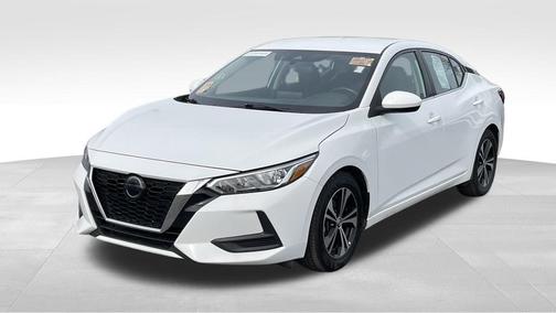 Cloud White 2023 Nissan Sentra SV