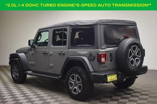 Sting Gray Clearcoat 2021 Jeep Wrangler Unlimited Sport
