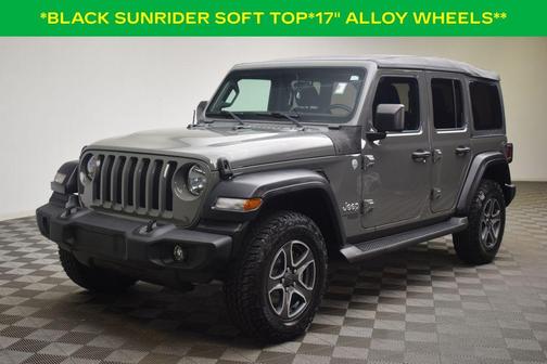 Sting Gray Clearcoat 2021 Jeep Wrangler Unlimited Sport