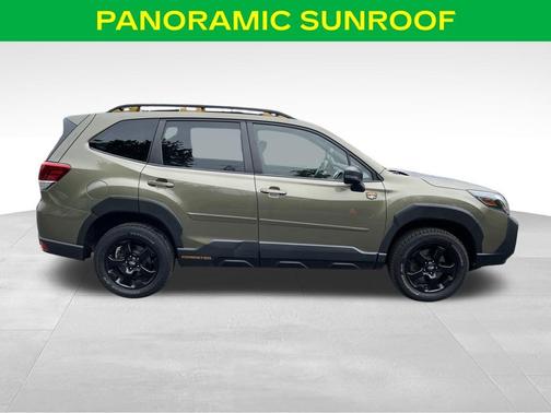 Autumn Green Metallic 2023 Subaru Forester Wilderness