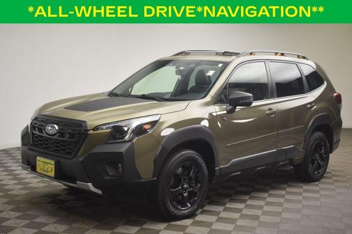 Autumn Green Metallic 2023 Subaru Forester Wilderness