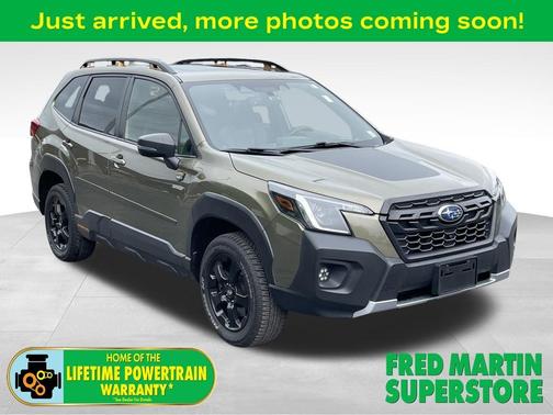 Autumn Green Metallic 2023 Subaru Forester Wilderness