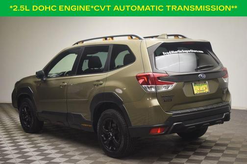 Autumn Green Metallic 2023 Subaru Forester Wilderness