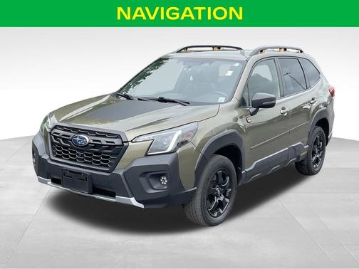 Autumn Green Metallic 2023 Subaru Forester Wilderness
