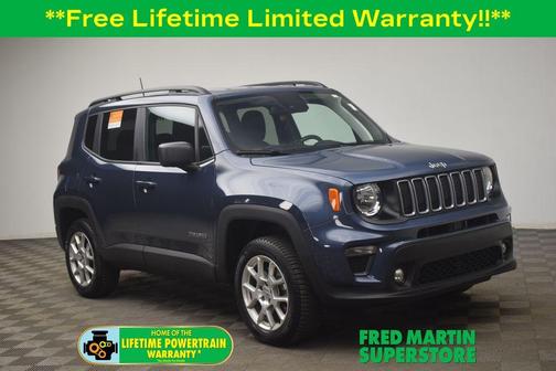 Slate Blue Pearlcoat 2022 Jeep Renegade Latitude
