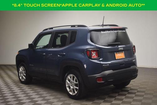 Slate Blue Pearlcoat 2022 Jeep Renegade Latitude