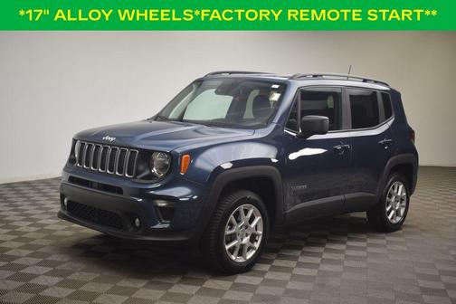 Slate Blue Pearlcoat 2022 Jeep Renegade Latitude