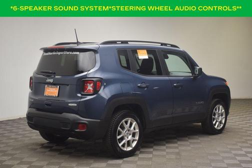 Slate Blue Pearlcoat 2022 Jeep Renegade Latitude