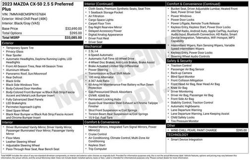 2023 Mazda CX-50 2.5 S Preferred Plus Package
