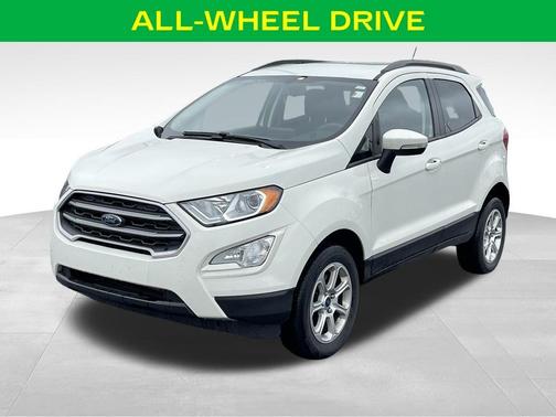 Diamond White 2022 Ford EcoSport SE