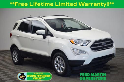 Diamond White 2022 Ford EcoSport SE