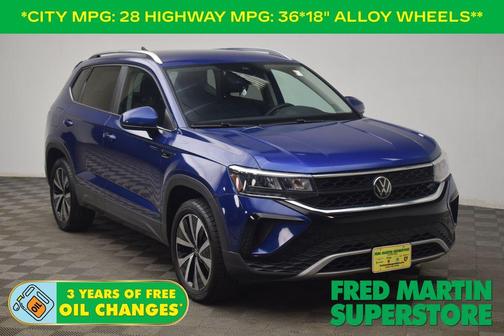 Blue Dusk 2022 Volkswagen Taos 1.5T SE