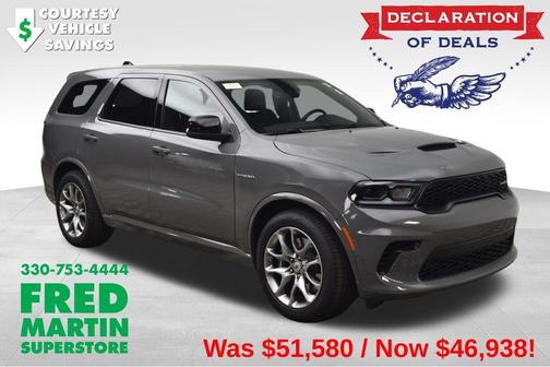 Destroyer Gray Clearcoat 2026 Dodge Durango GT HEMI V8