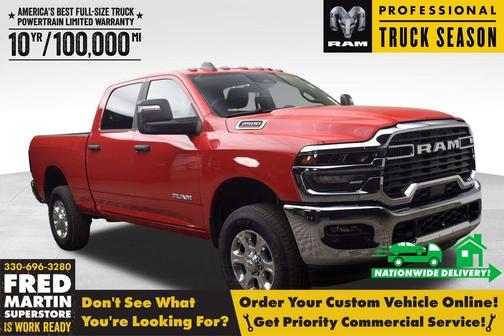 Flame Red Clearcoat 2026 RAM 2500 Big Horn