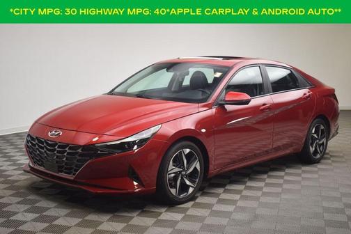 Scarlet Red Pearl 2023 Hyundai ELANTRA Limited