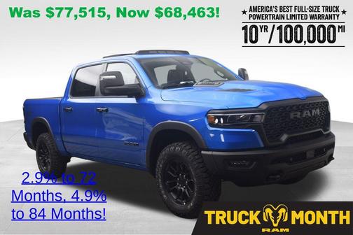 Hydro Blue Pearlcoat 2026 RAM 1500 Rebel