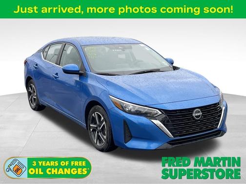 Electric Blue Metallic 2024 Nissan Sentra SV