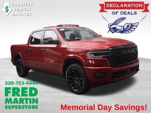 Molten Red Pearlcoat 2026 RAM 1500 Limited