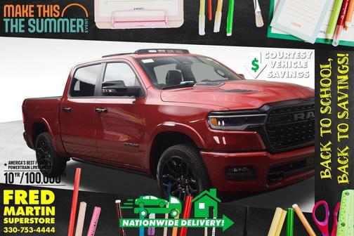 Molten Red Pearlcoat 2026 RAM 1500 Limited