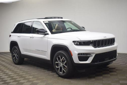 Bright White Clearcoat 2025 Jeep Grand Cherokee Limited