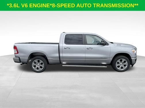Billet Silver Metallic Clearcoat 2022 RAM 1500 Big Horn