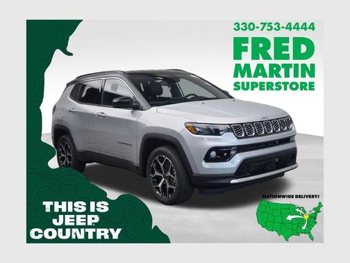 Silver Zynith 2026 Jeep Compass Limited