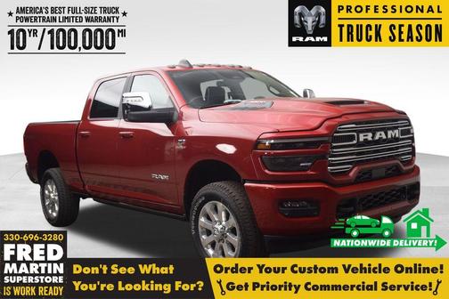 Molten Red Pearlcoat 2026 RAM 2500 Laramie