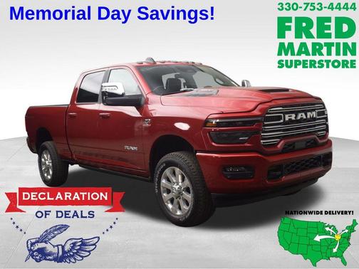 Molten Red Pearlcoat 2026 RAM 2500 Laramie