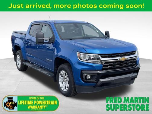 Bright Blue Metallic 2022 Chevrolet Colorado LT